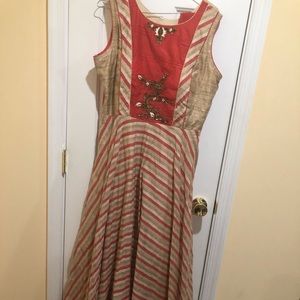 Indian floor length gown